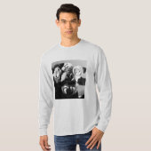 zwart-wit rose shirt (Voorkant volledig)