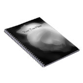 Zwart-wit roze Notitieboek (Rechterzijde)