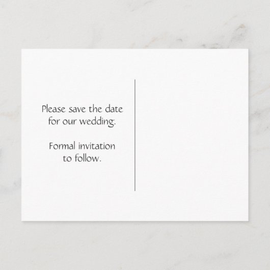 Zwart Wit Roze Polka Dots Bewaar de datum Aankondigingskaart (Achterkant)