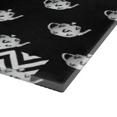 Zwart wit Ruitendopje snijvlak Snijplank (Hoek)