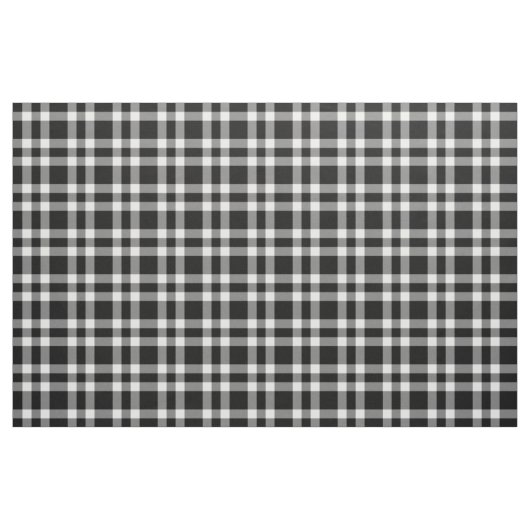 Zwart-wit ruitpatroon stof (Yard (91,4 cm))