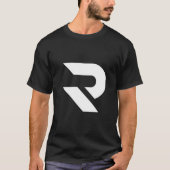Zwart-wit RumaTube t-shirt (Voorkant)