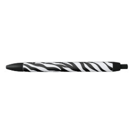 Zwart-wit Safari Theme Zebra Animal Print Inkt Zwarte Inkt Pen
