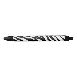 Zwart-wit Safari Theme Zebra Animal Print Inkt Zwarte Inkt Pen