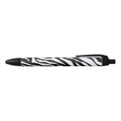 Zwart-wit Safari Theme Zebra Animal Print Inkt Zwarte Inkt Pen (Bovenkant)
