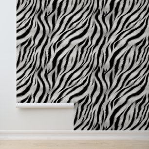 Zwart Wit Safari Zebra Behang