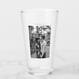 zwart wit save the date QR website naam foto toevo Glas