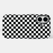 Zwart-wit schaakbordpatroon  Case-Mate iPhone case (Achterkant (horizontaal))