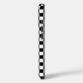 Zwart-wit schaakbordpatroon  Case-Mate iPhone case (Achterkant / Links)