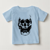 Zwart Wit Schedel Pop Artwork (Voorkant)