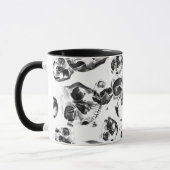 Zwart & Wit Schedels Skeleton Schedel Kunst Patroo Mok (Links)