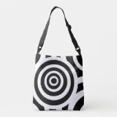 Zwart-wit schuifbalk of schouderblad Tas  (Achterkant)