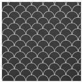 Zwart-wit schuifpatroon stof (Swatch)