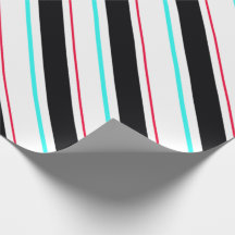 Zwart-wit schuine Regimental Stripe Lines