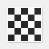 Zwart-wit Servet (Voorkant)