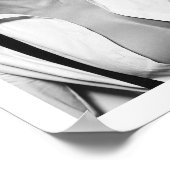 Zwart-wit Sexy Mode Model Poster (Hoek)