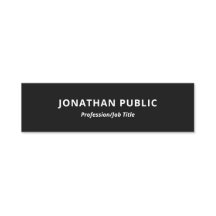 Zwart-wit Sjabloon Modern Professional Clean