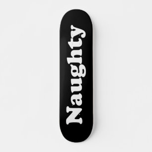 Zwart wit skateboard