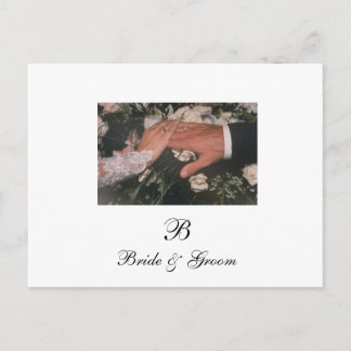 Zwart-wit, sla de datumkaart op aankondigingskaart