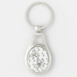 Zwart-wit Sleutelhanger