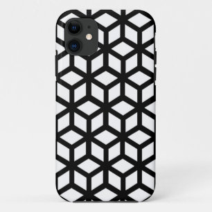 Zwart-wit snijpatroon Case-Mate iPhone case