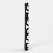 Zwart-wit snijpatroon Case-Mate iPhone case (Achterkant/rechts)