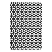 Zwart-wit snijpatroon mini klembord (Achterkant)