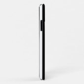 Zwart-wit snoepstrepen Case-Mate iPhone case (Achterkant/rechts)