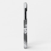 zwart - wit spatten abstracte straatstijl Case-Mate iPhone case (Achterkant/links)
