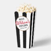Zwart-wit Special Event Film Night Popcorn Bedankdoosjes (Popped)