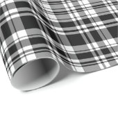 Zwart-wit speldenstang cadeaupapier (Rol Hoek)