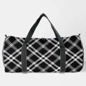 Zwart-wit speldenstang plunjezak (Achterkant)