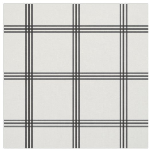 Zwart-wit speldenstang stof (Swatch)
