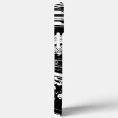 ZWART-WIT SPIERWOEDE Case-Mate iPhone CASE (Achterkant / Rechts)