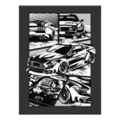 ZWART-WIT SPIERWOEDE FOTO AFDRUK (Voorkant)