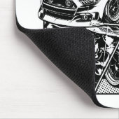 ZWART-WIT SPIERWOEDE MUISMAT (Hoek)