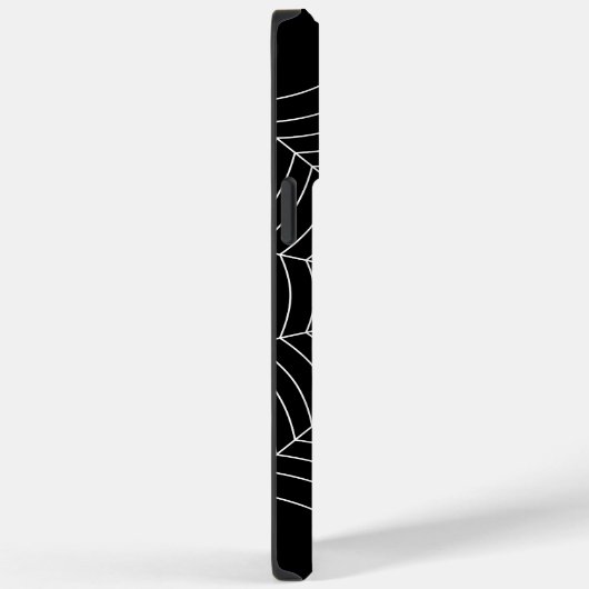 Zwart-wit spinnenweb Halloween patroon Case-Mate iPhone Case (Achterkant / Rechts)