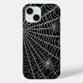 Zwart & Wit Spinnenwebben Spinnenweb Halloween Case-Mate iPhone Case (Achterkant)