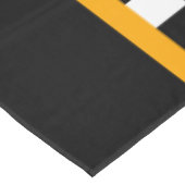 Zwart-wit Sport Check Tafelkleed (Gekanteld)