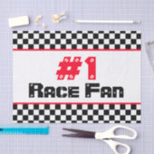 Zwart-wit Sport Geïnspireerd Tissuepapier (Craft)