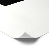  zwart-wit sportnummerontwerp poster (Hoek)