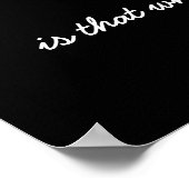 Zwart-wit stamhoofd paard aangepaste poster (Hoek)