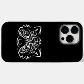 Zwart-wit stammenras Case-Mate iPhone case (Achterkant (horizontaal))