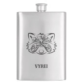 Zwart-wit stammenras flacon (Voorkant)