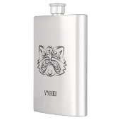 Zwart-wit stammenras flacon (Links)