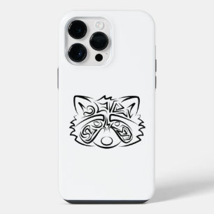 Zwart-wit stammenras iPhone 14 pro max hoesje