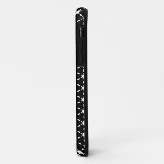 Zwart-wit Star-patroon Case-Mate iPhone Case (Achterkant/links)