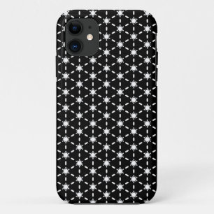 Zwart-wit Star-patroon Case-Mate iPhone Case