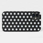 Zwart-wit Star-patroon Case-Mate iPhone Case