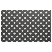 Zwart wit sterren textiel stof (Fat Quarter)
